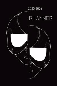 Futuristic Woman - 2020-2024 Planner