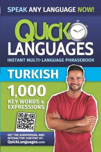 Quick Languages - English-Turkish Phrasebook / İngilizce-Türkçe Konuşma Kılavuzu