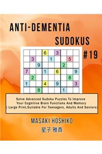 Anti-dementia Sudokus #19