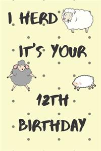 I Herd it's Your 12th Birthday