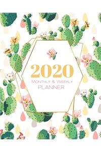 2020 Monthly & Weekly Planner