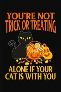 You're Not Trick or Treating Alone If Your Cat Is With You