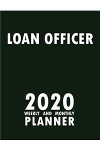 Loan Officer 2020 Weekly and Monthly Planner