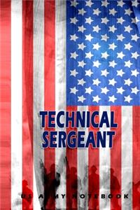 Technical Sergeant US Army Notebook