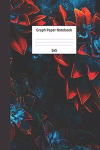 Graph Paper Notebook 5x5