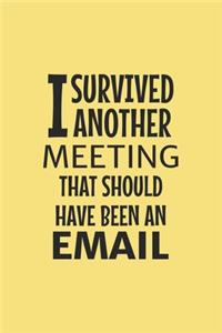 I Survived Another Meeting That Should Have Been An Email