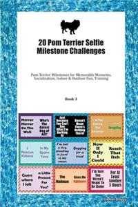 20 Pom Terrier Selfie Milestone Challenges