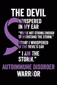 Autoimmune Disorder Notebook