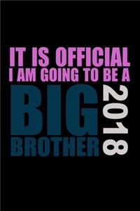 It is Official I am going to be a big brother 2018