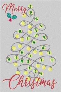 Merry Epstein Didn't Kill Himself Christmas Notebook
