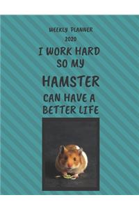 Hamster Weekly Planner 2020