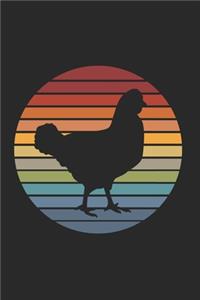 Hühnerstall Retro Hühner