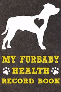 My Furbaby Health Record Book