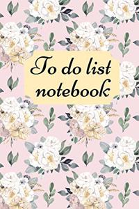 To do list Notebook