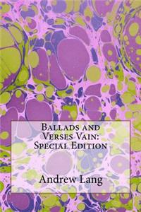 Ballads and Verses Vain