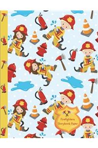 Firefighters Storybook Paper