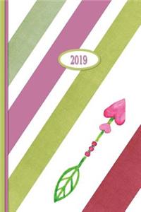 2019 Planner - Pink Arrow