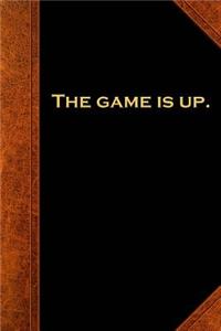 2019 Weekly Planner Shakespeare Quote The Game Is Up 134 Pages