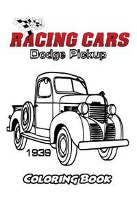 Racing Cars Coloring Book