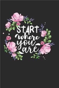 Start Where You Are