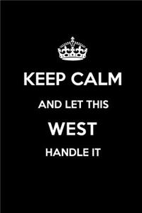 Keep Calm and Let This West Handle It
