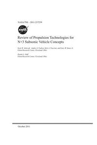 Review of Propulsion Technologies for N+3 Subsonic Vehicle Concepts