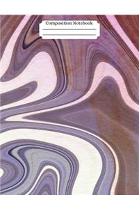 Composition Notebook Marble Design Vol 25