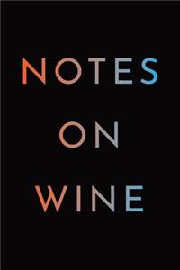 Wine Tasting Journal