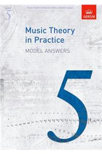 Music Theory in Practice Model Answers, Grade 5
