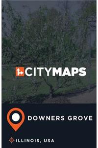 City Maps Downers Grove Illinois, USA