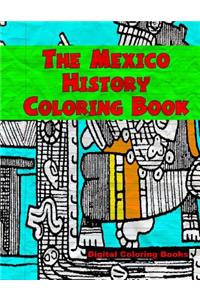 Mexico History Coloring Book