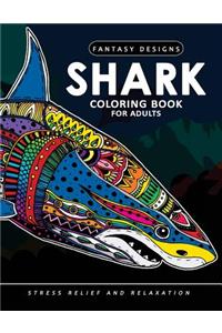 Shark Coloring Book for Adults