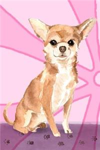 Bullet Journal Notebook for Dog Lovers, Chihuahua Sitting Pretty 3