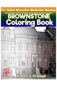 BROWNSTONE Coloring book for Adults Relaxation Meditation Blessing