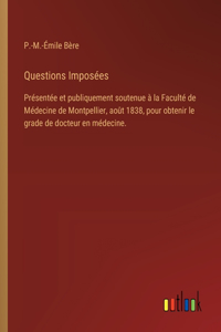 Questions Imposées