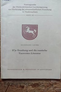 Il'ja Erenburg Und Die Russische Tauwetter-Literatur