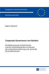 Corporate Governance von Banken