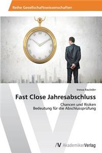 Fast Close Jahresabschluss
