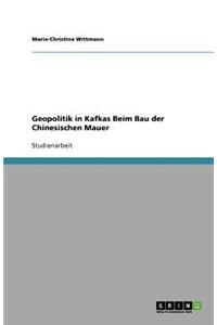 Geopolitik in Kafkas Beim Bau der Chinesischen Mauer