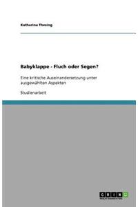 Babyklappe - Fluch oder Segen?