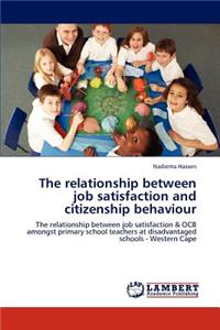 relationship between job satisfaction and citizenship behaviour
