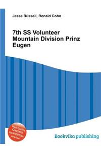 7th SS Volunteer Mountain Division Prinz Eugen