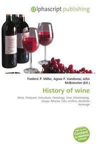 History of Wine
