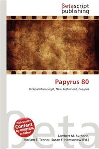 Papyrus 80