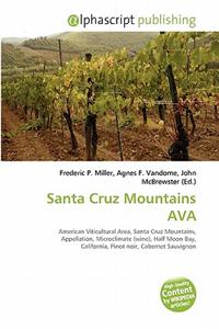 Santa Cruz Mountains Ava