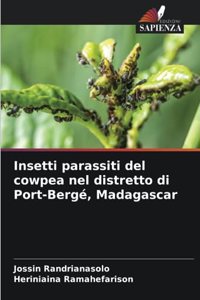 Insetti parassiti del cowpea nel distretto di Port-Bergé, Madagascar