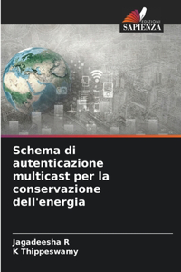 Schema di autenticazione multicast per la conservazione dell'energia