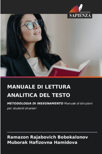 Manuale Di Lettura Analitica del Testo
