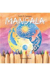 Mandala coloring book