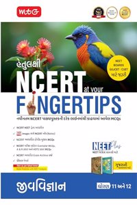 MTG Objective NCERT at your FINGERTIPS Biology (Gujarati Medium) For 2025-2026 Exam - NEET Trend Indicator, HOTS MCQs & Notes with HD Pages | NEET Books (Based on NCERT Latest Pattern
